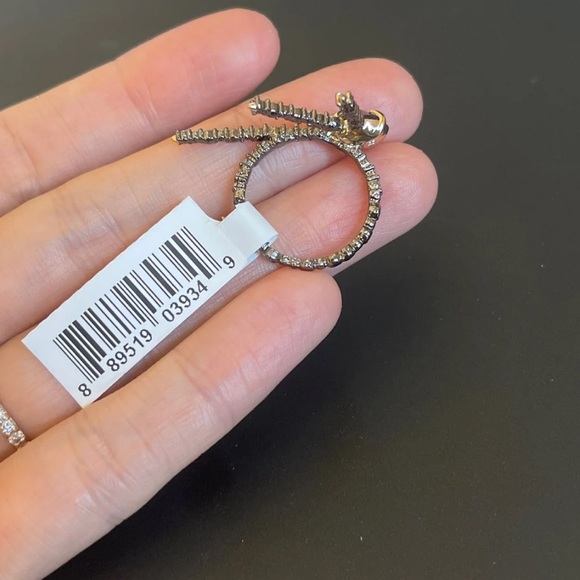 ALEXIS BITTAR Crystal Encrusted Ring Size 7 NEW - Picture 5 of 9